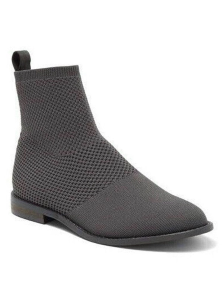 Eileen Fisher Jude Recycled Stretch Knit Bootie Grey Women's Size 9